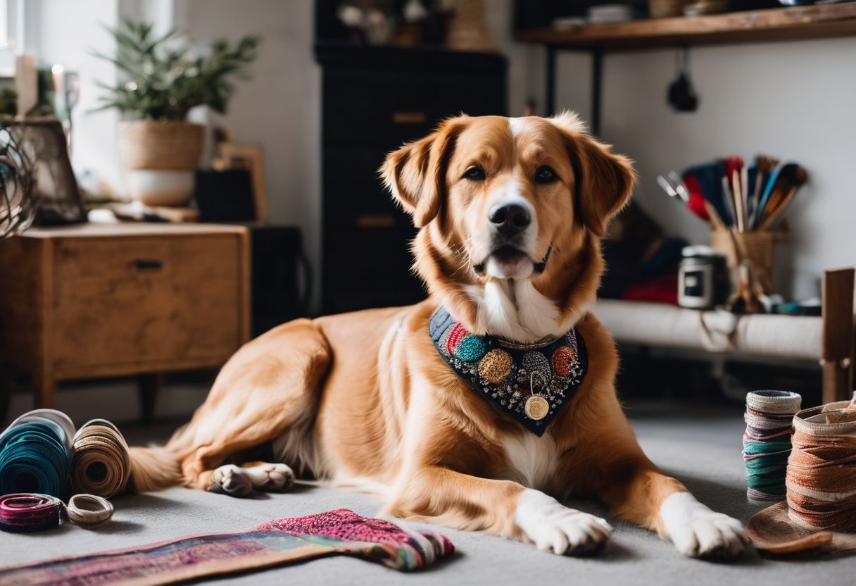 How To Make A Dog Collar : DIY Chic